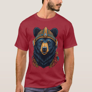 Camiseta Urso Negro