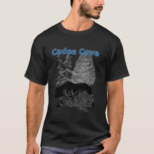 Camiseta Urso Negro Cades Cove Tennessee