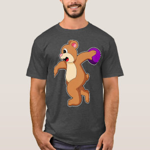 Camiseta Urso no Boliche com Bola de Boliche 3