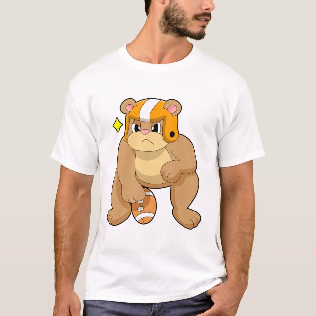 Camiseta Urso no Futebol (Frente)