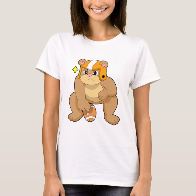 Camiseta Urso no Futebol (Frente)