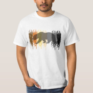 Camiseta Urso Orgulho Gay Sombra Grunge Legal