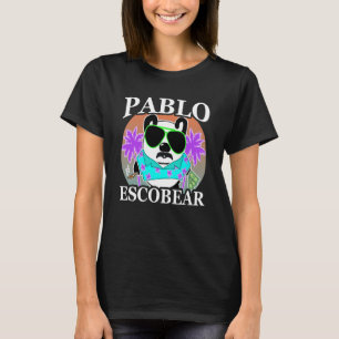 Camiseta Urso Pablo Escobear memes ursos trocadilho Roupas