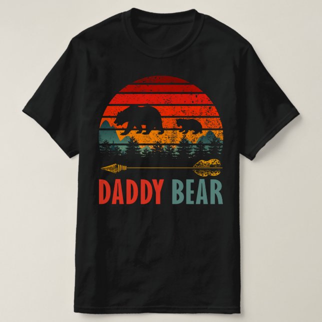 Camiseta urso pai (Frente do Design)