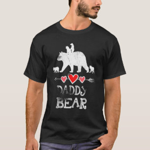 Camiseta Urso Pai Divertido 4 Cub Kid Avô