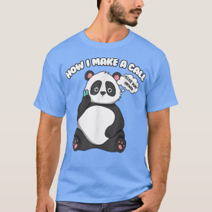 Camiseta Urso Panda Bonito