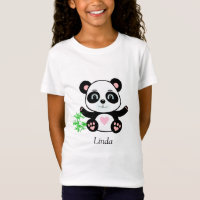 Urso Panda Bonito e Bambu