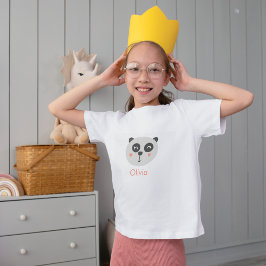 Camiseta Urso Panda Bonito - Personalizado