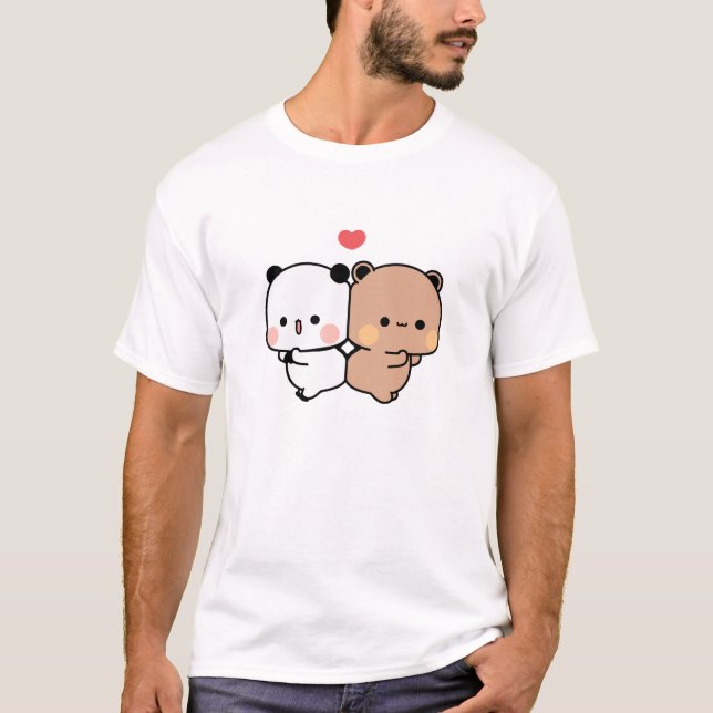 Camiseta Urso-panda, bubu e amor-dudu (Frente)