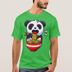 Camiseta Urso Panda Cujo Urso Come Sopa De Amém