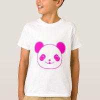 Urso Panda de Kawaii Rosa