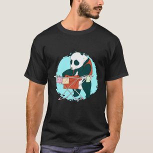 Camiseta urso panda de lavanderia 1