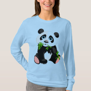 Camiseta Urso panda fofo