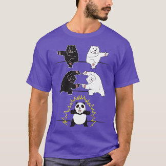 Camiseta Urso Panda fusão Clássica TSirt