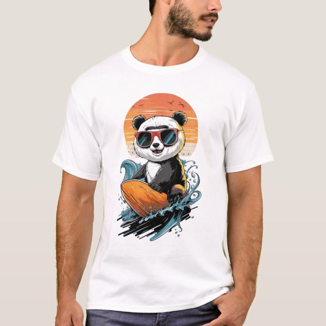 Camiseta Urso Panda legal (Frente)