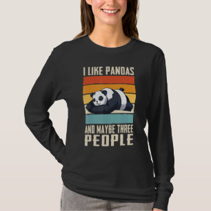 Camiseta Urso Panda Pandas Animal