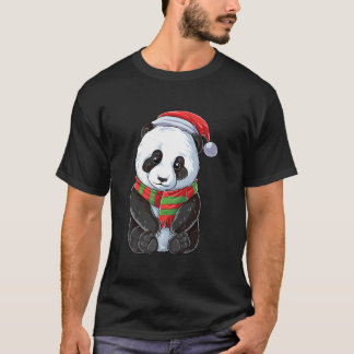 Camiseta Urso Panda Papai Noel