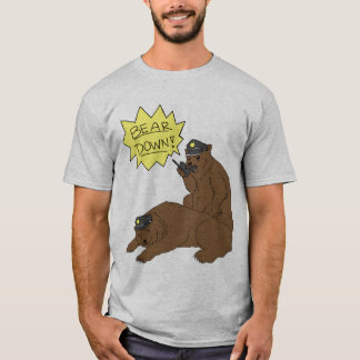 CAMISETA URSO PARA BAIXO