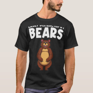 Camiseta Urso Para Homens Ursos Ursos Grizzles