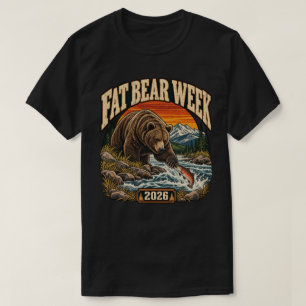 Camiseta Urso Pardo Pescando 2026 Roupas de Caça e Pesca Vi