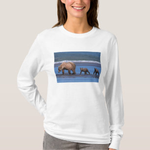 Camiseta Urso Pardo, Ursus arctos, Península do Alasca, 2