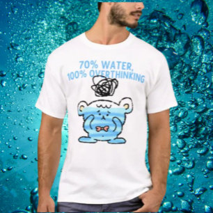 Camiseta Urso Pensativo – 70% Água, 100% Pensament