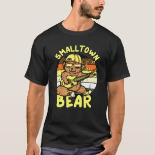 Camiseta Urso Pequeno com Bandeira Gay tocando G