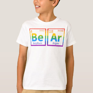 Camiseta Urso Periódico de Gay Urso de Mesa LGBT Orgulho Ar