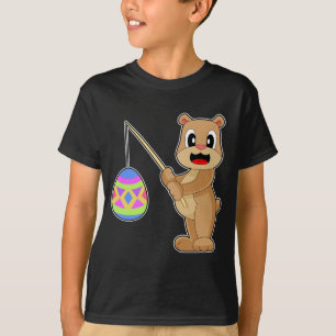 Camiseta Urso Pescaria de Páscoa