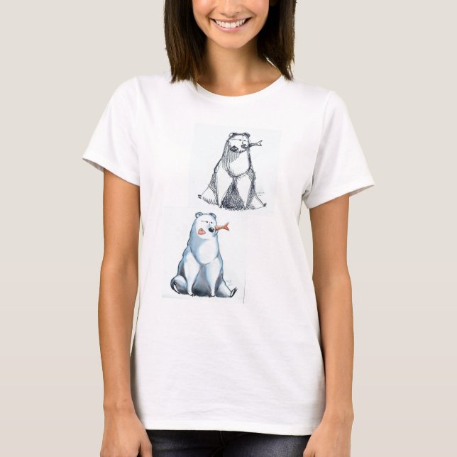 CAMISETA URSO POLAR (Frente)