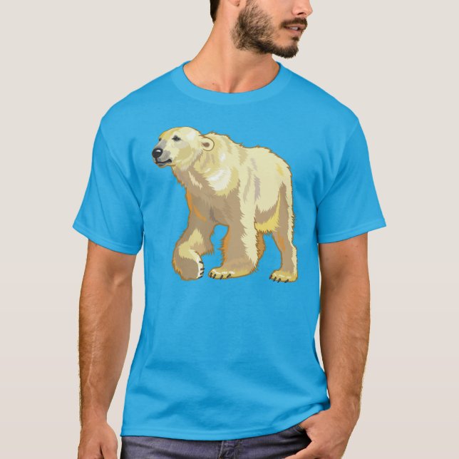 Camiseta urso polar (Frente)