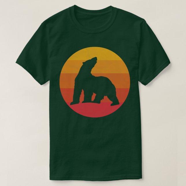 Camiseta Urso polar (Frente do Design)