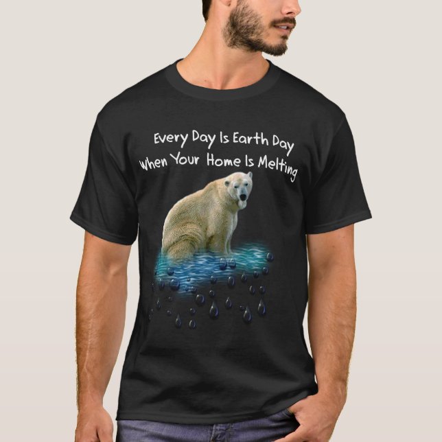 Camiseta Urso polar (Frente)