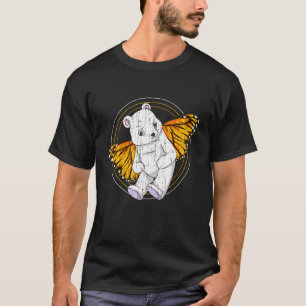 Camiseta Urso Polar Animal Ártico Ártico de Borboleta Mágic