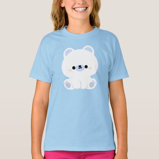 Camiseta Urso Polar Bonito (Frente)