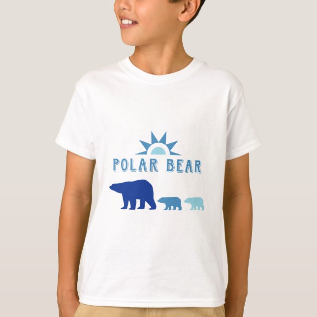 Camiseta Urso Polar com Sol (Frente)