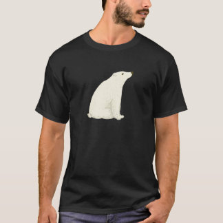 Camiseta Urso polar como um símbolo canadense nacional da