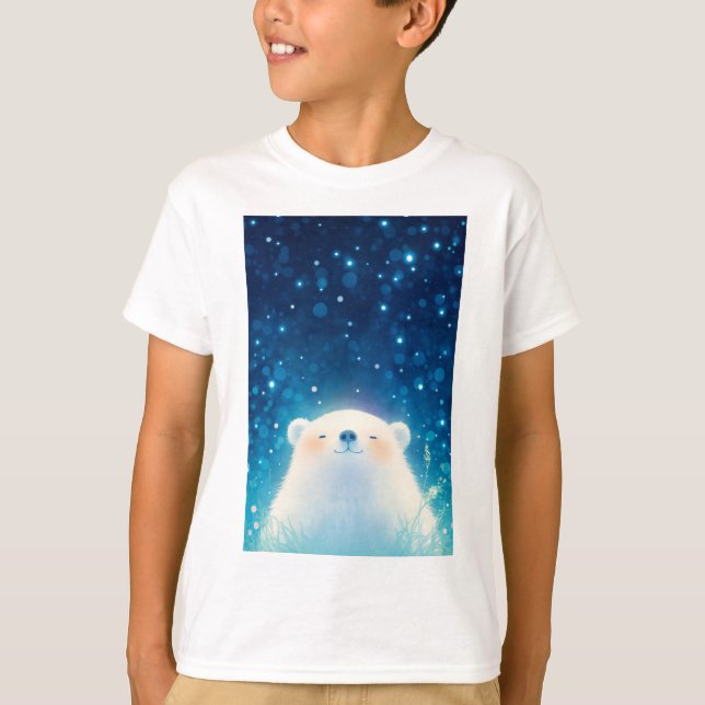 Camiseta Urso Polar Contente (Frente)