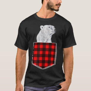 Camiseta Urso Polar Cujo Pé Sai Do Bolso