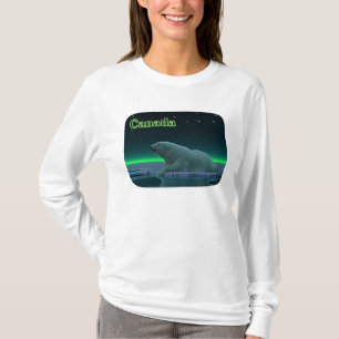 Camiseta Urso Polar De Borda De Gelo