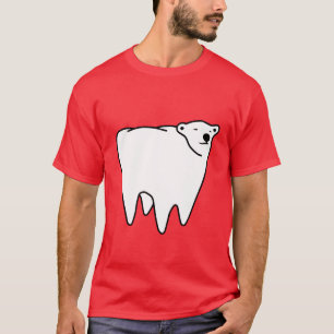Camiseta Urso polar do dente do urso do Molar