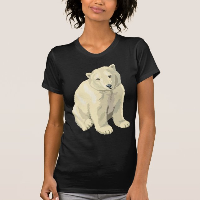 Camiseta Urso Polar do fofinho (Frente)