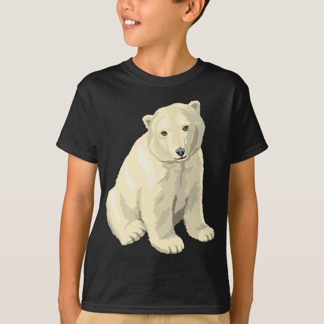 Camiseta Urso Polar do fofinho (Frente)