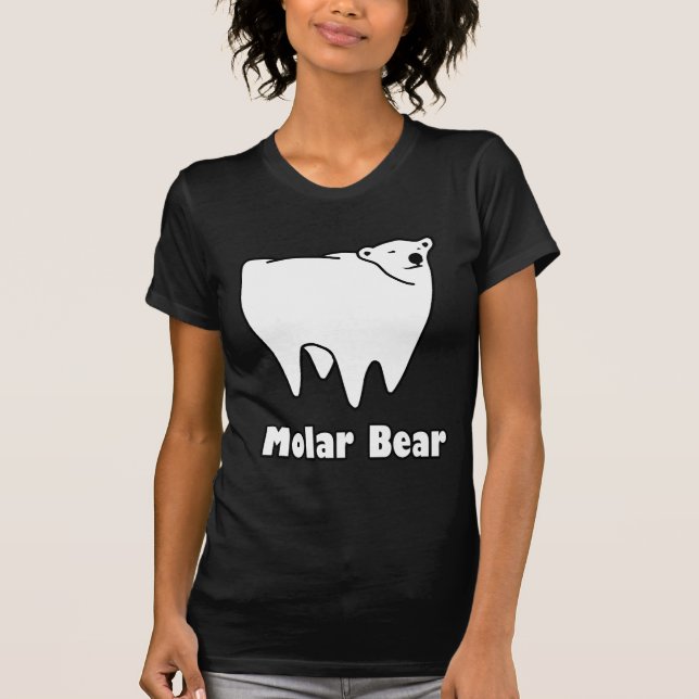 Camiseta Urso Polar do Urso Molar (Frente)