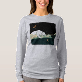 Camiseta Urso Polar e Lua