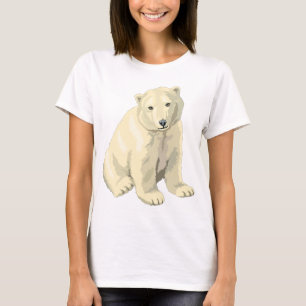 Camiseta Urso Polar Fofo