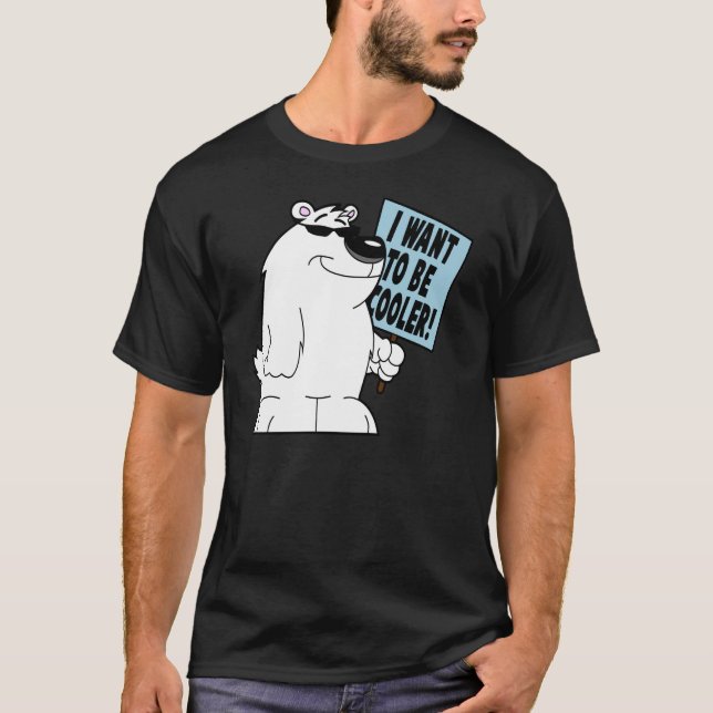 Camiseta Urso polar legal (Frente)