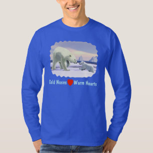 Camiseta Urso polar - Mama Nariz Melhor