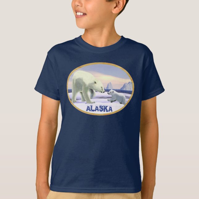 Camiseta Urso Polar - Melhor Nariz Da Mãe (Frente)