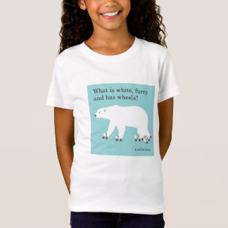 Camiseta - urso polar, piada da patinagem de rolo
